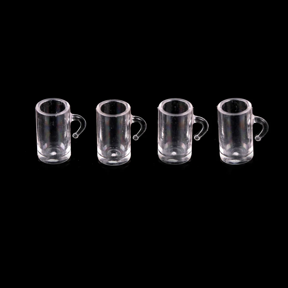 4Pcs Mini Wine Cup Doll house Plastic DIY Parts 1:12 Scale Transparent Goblet Miniature Craft Home Decoration Glass Model
4Pcs Mini Wine Cup Doll house Plastic DIY Parts 1:12 Scale Transparent Goblet Miniature Craft Home Decoration Glass Model