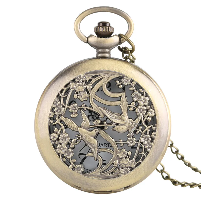Beautiful Magpie Watches Necklace for Women Ladies Girls Friends Flower Case Fine Quartz Pocket Watch Nursing Watch Pendant Gift
Beautiful Magpie Watches Necklace for Women Ladies Girls Friends Flower Case Fine Quartz Pocket Watch Nursing Watch Pendant Gift
