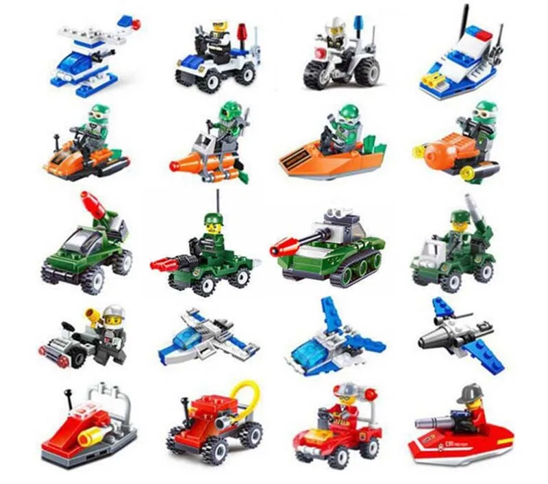 10 Kinds Mini Transportation Block Car Building Compatible legoeINGlys Toys Gifts
10 Kinds Mini Transportation Block Car Building Compatible legoeINGlys Toys Gifts
