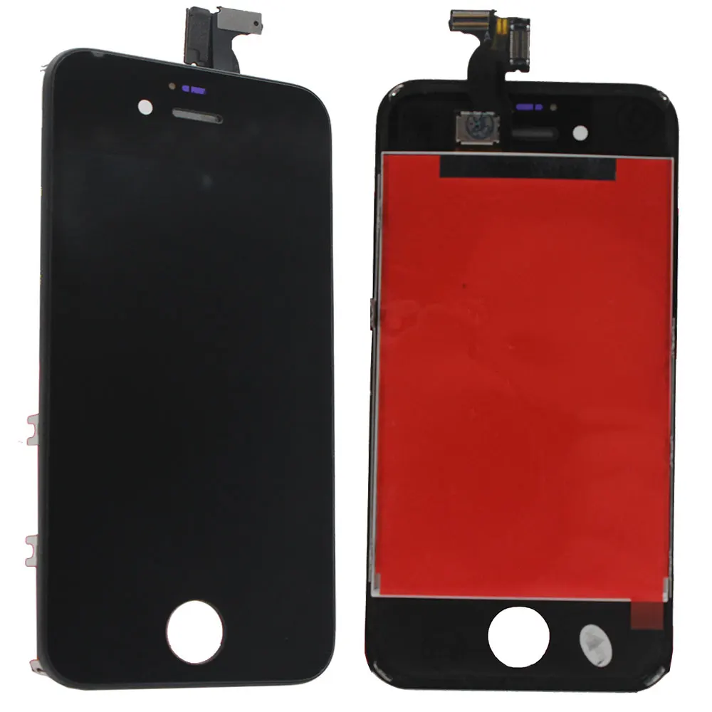 10 шт./лот качество aaa для iphone 4s a1387 передний сменный ЖК сенсорный экран и