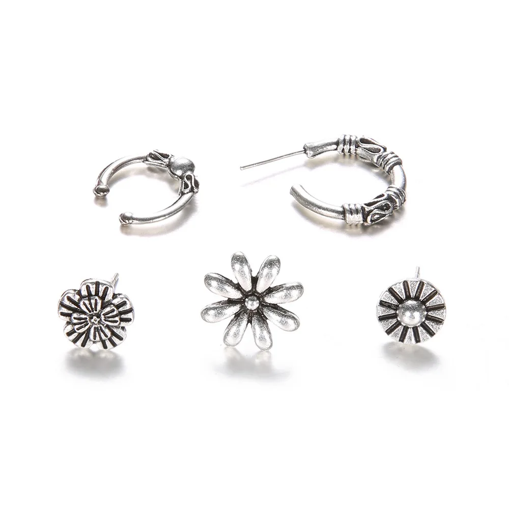 12 Sets/Lot Statement Stud Earrings For Women Flowers Earring Ethnic Totem Round Circle Flower Ear Accessories Vintage Jewelry
12 Sets/Lot Statement Stud Earrings For Women Flowers Earring Ethnic Totem Round Circle Flower Ear Accessories Vintage Jewelry