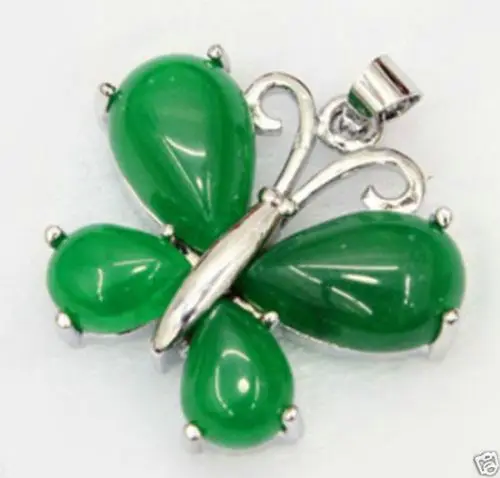 Beautiful 12 Style Green Jadeite Silver Amulet pendant Necklaces | Украшения и аксессуары
