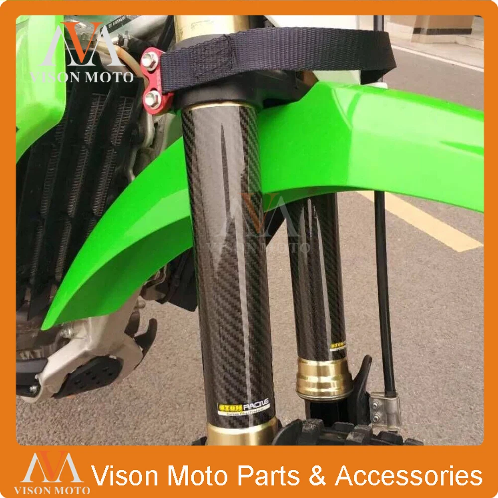 240*52MM Carbon Fiber Front Fork Protector Cover Guard For KTM Yamaha CR CRF YZ YZF WRF KXF KLX Motorcycle Motocross Dirt Bike
240*52MM Carbon Fiber Front Fork Protector Cover Guard For KTM Yamaha CR CRF YZ YZF WRF KXF KLX Motorcycle Motocross Dirt Bike