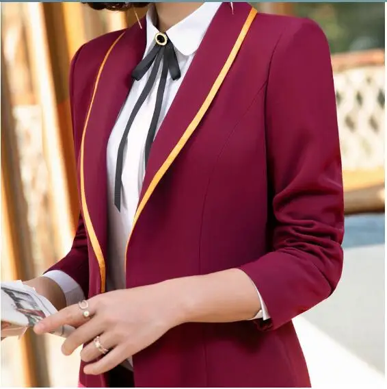 2019 New Fashion Business interview women pants suits plus size work office ladies long sleeve slim Formal blazer and pants set
2019 New Fashion Business interview women pants suits plus size work office ladies long sleeve slim Formal blazer and pants set