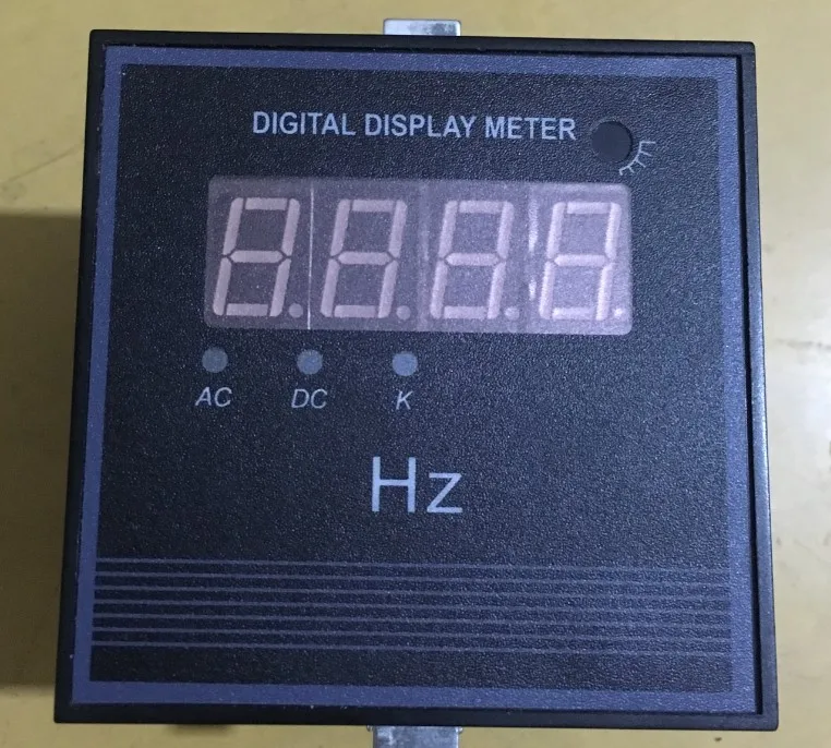 LED 0 100 Гц AC220V Digital AC частотомер калибровочных площадь Панель 80*80 мм|frequency meter|ac frequency