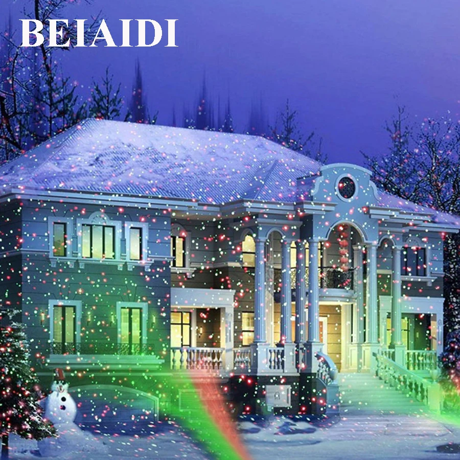 BEIAIDI Green Red Christmas Laser Light Outdoor Sky Star Laser Projector lamp Home Garden Landscape Star DJ Diso LED Stage Lamp
BEIAIDI Green Red Christmas Laser Light Outdoor Sky Star Laser Projector lamp Home Garden Landscape Star DJ Diso LED Stage Lamp