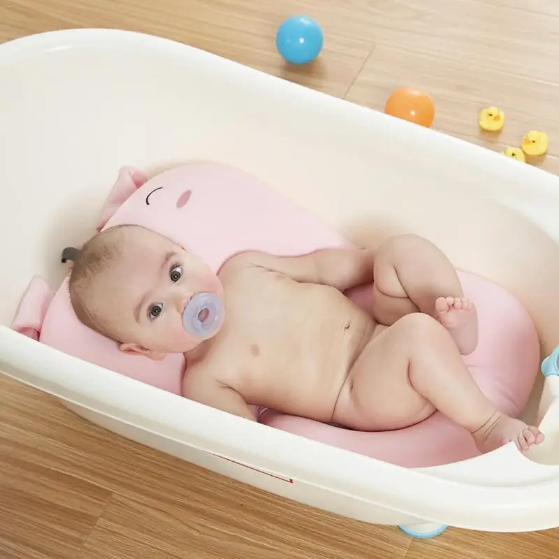 Cartoon Baby Safer Bath Mat Bathtub Infant Bath Pad Mesh Pocket Non-Slip Newborn Bath Bed Floating Cushion Infant Bathtub Mat
Cartoon Baby Safer Bath Mat Bathtub Infant Bath Pad Mesh Pocket Non-Slip Newborn Bath Bed Floating Cushion Infant Bathtub Mat