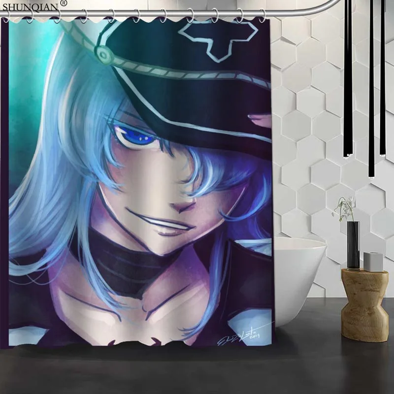 New Akame ga KILL Custom Shower Curtain Waterproof Fabric Bath Curtain Polyester Fabric Bathroom Curtain 18-4.11
New Akame ga KILL Custom Shower Curtain Waterproof Fabric Bath Curtain Polyester Fabric Bathroom Curtain 18-4.11