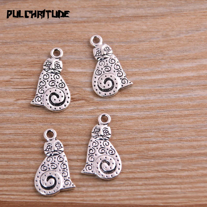 20 шт. 12*21 мм Цвет: старое серебро цвет металлический сплав цинка удачные кошки Подвески подходят DIY ювелирные изделия животное кулон подвеск...
20 шт. 12*21 мм Цвет: старое серебро цвет металлический сплав цинка удачные кошки Подвески подходят DIY ювелирные изделия животное кулон подвеск...