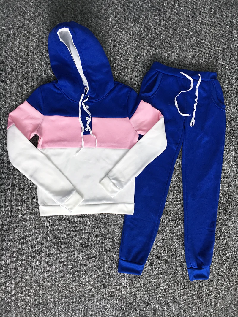 Suit Set 2019 Women Tracksuit Two-piece Sport Style Outfit Jogging Sweatshirt Fitness Lounge Sportwear
Suit Set 2019 Women Tracksuit Two-piece Sport Style Outfit Jogging Sweatshirt Fitness Lounge Sportwear