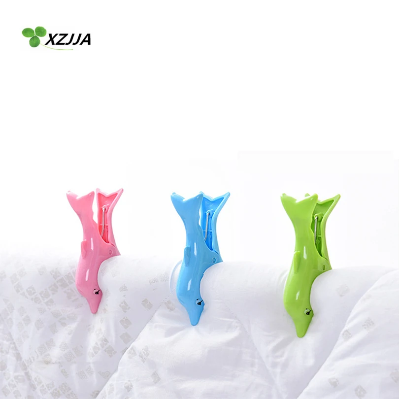 2PCS Thicken Stronging Cute Dolphin Clips Beach Towel Clamp To prevent the wind Clamp Clothes Pegs Drying Racks Retaining Clip
2PCS Thicken Stronging Cute Dolphin Clips Beach Towel Clamp To prevent the wind Clamp Clothes Pegs Drying Racks Retaining Clip