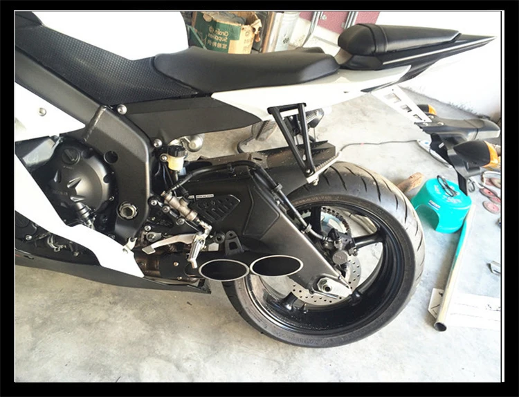Motorcycle Modified Aluminum Dual-outlet Left Side Exhaust Pipe Muffler Silencer Black for ATV Quad Bike
Motorcycle Modified Aluminum Dual-outlet Left Side Exhaust Pipe Muffler Silencer Black for ATV Quad Bike