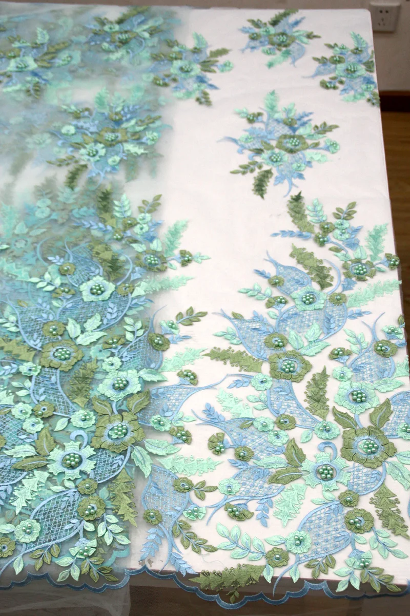 Quality embroidery lace Pearl decals, 2018 African tulle lace fabric high quality 5 yards / much
Quality embroidery lace Pearl decals, 2018 African tulle lace fabric high quality 5 yards / much