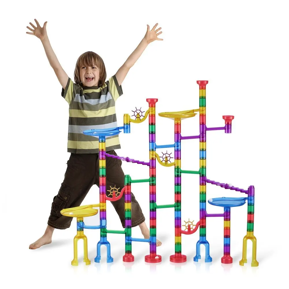 122 шт. игрушка Marble Run мраморная игра стебель обучающая развивающие строительные