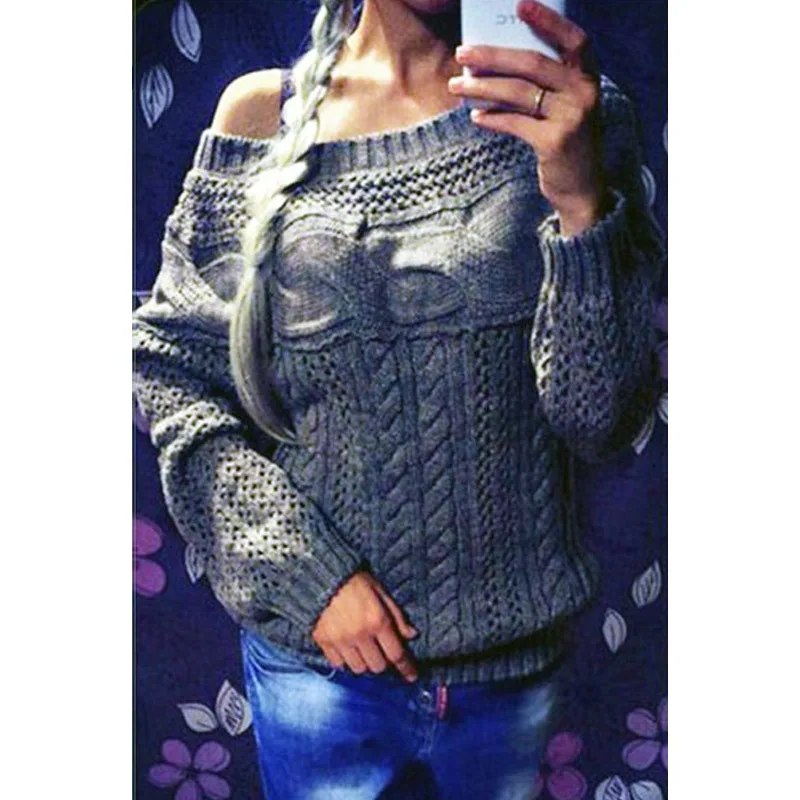 Nice Spring Women Casual Solid Pullover Long Sleeve Hollow Out Loose Slim Sweater Women Sweater Shining Diamonds A241
Nice Spring Women Casual Solid Pullover Long Sleeve Hollow Out Loose Slim Sweater Women Sweater Shining Diamonds A241