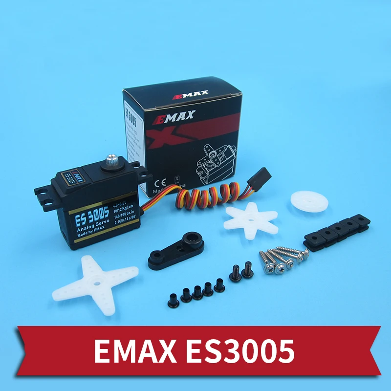EMAX ES3005 сервопривод с большим крутящим моментом, металлические сервоприводы DC4.8-6 в, водонепроницаемые Серверы для радиоуправляемых моделей ...
EMAX ES3005 сервопривод с большим крутящим моментом, металлические сервоприводы DC4.8-6 в, водонепроницаемые Серверы для радиоуправляемых моделей ...