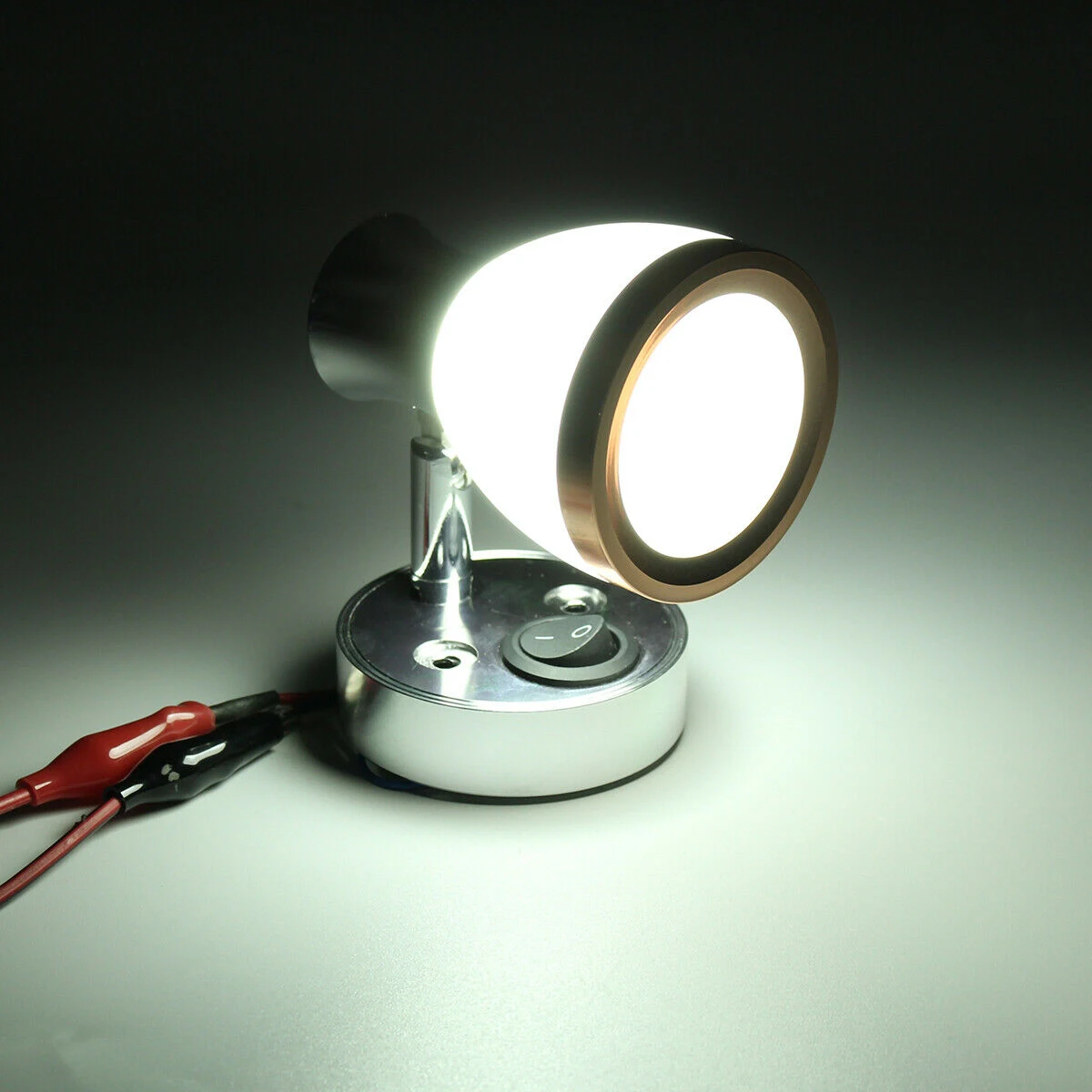 12V 3W LED Down Light Cabin Ceiling Lamp Car RV Caravan Trailer Boat Interior Light Book Reading Lamp White 200LM
12V 3W LED Down Light Cabin Ceiling Lamp Car RV Caravan Trailer Boat Interior Light Book Reading Lamp White 200LM