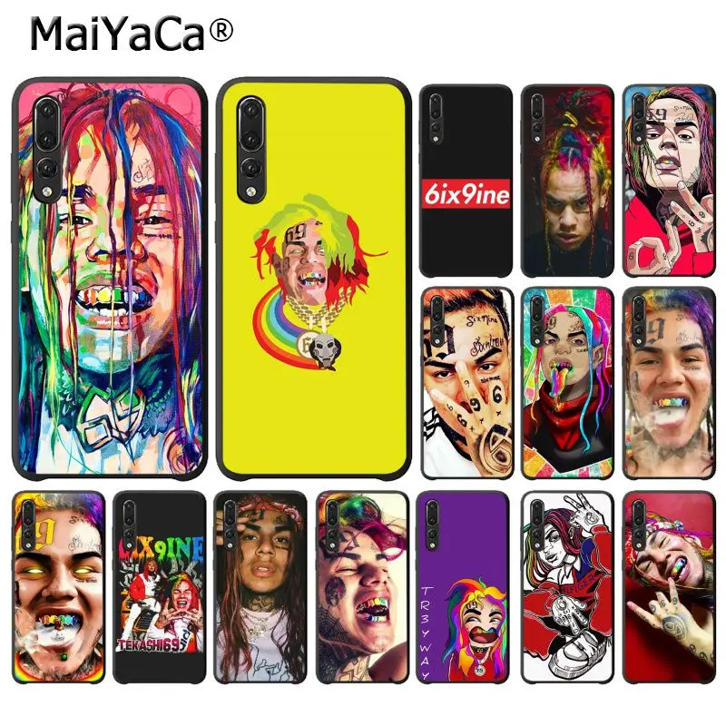 MaiYaCa Tekashi69 6ix9ine 69 чехол для телефона с художественным дизайном Huawei P20Lite P30Pro P Smart Y5 Y6