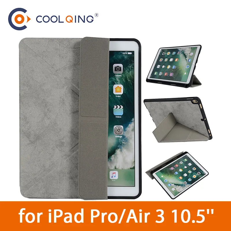 Многослойный Чехол для планшетов iPad Pro 10 5 Air 3 чехол из полиуретана смартфона с