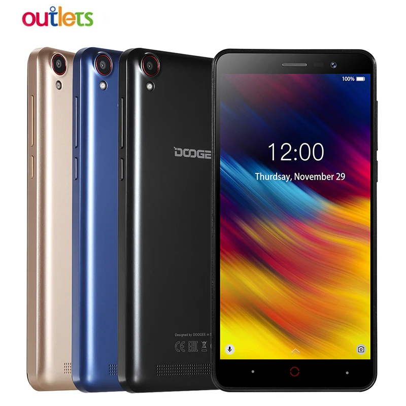 Doogee X100 Мобильный телефон MTK6580 четырехъядерный Android 8 1 ГБ ОЗУ Гб ПЗУ 3g WCDMA 5.0MP