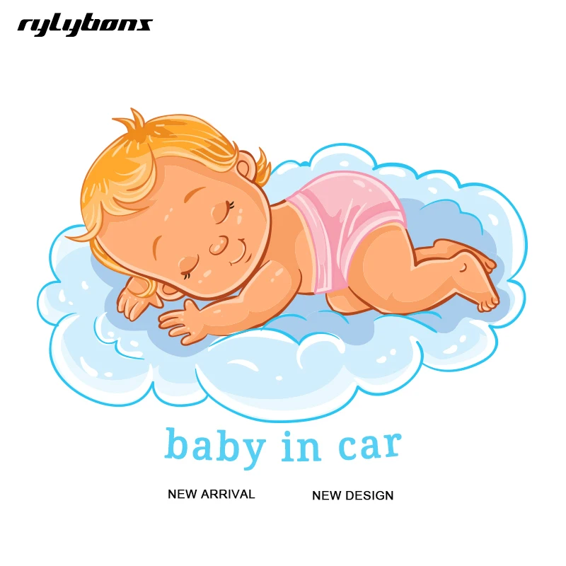 Rylybons Новое поступление модный многоцветный автомобильный Стайлинг 25x20 см