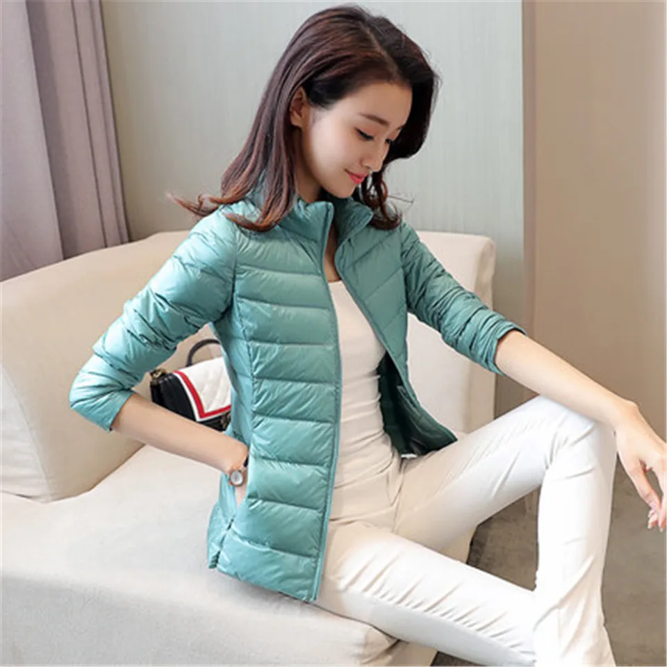 2020 Autumn Winter Down Jacket Women Solid Color Zipper Ultra Light 90% White Duck Puffer Jacket Plus Size Warm Parkas OK320
2020 Autumn Winter Down Jacket Women Solid Color Zipper Ultra Light 90% White Duck Puffer Jacket Plus Size Warm Parkas OK320