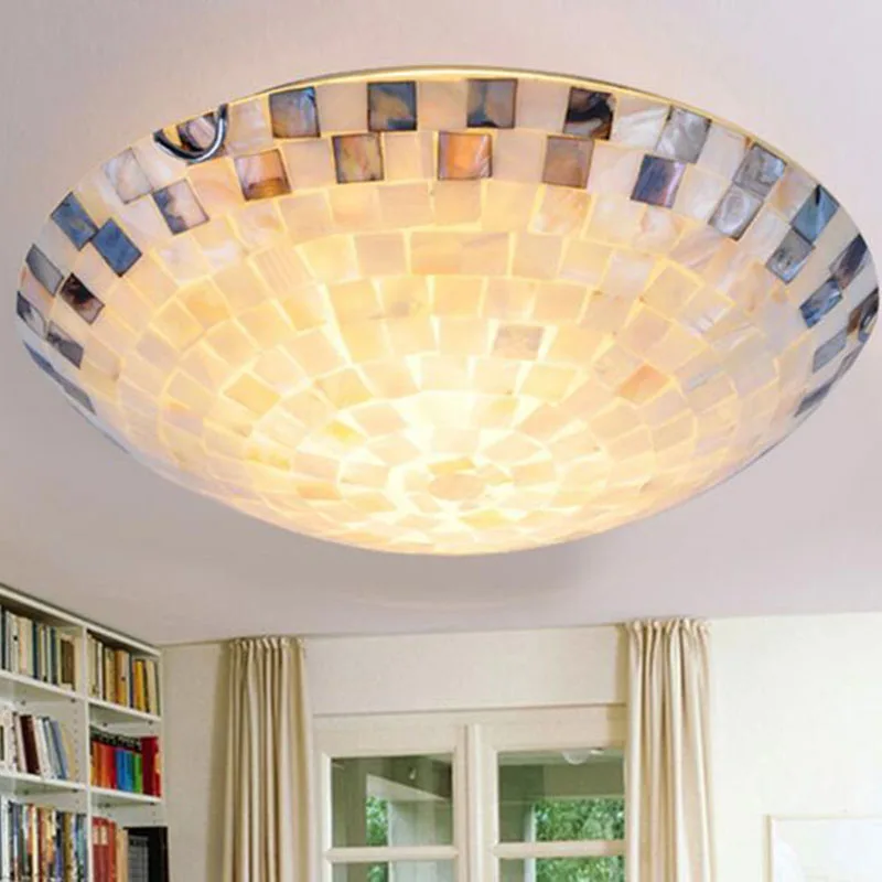 Mediterranean Simple Shell Bedroom Ceiling Light LED Home & Office & Commercial Interior Ceiling Light 110-240V
Mediterranean Simple Shell Bedroom Ceiling Light LED Home & Office & Commercial Interior Ceiling Light 110-240V