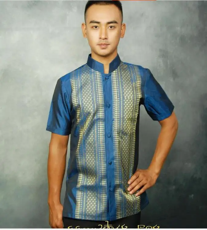 Летняя мужская рубашка из Таиланда|restaurant|restaurant uniformsrestaurant clothes |