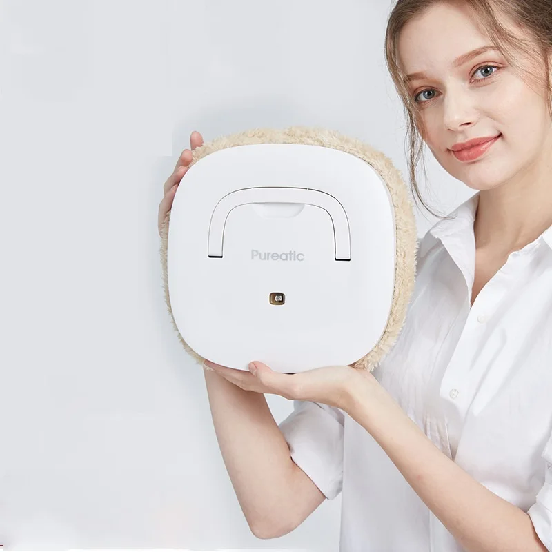 2018 Newest Intelligent Mopping Robot Wet And Dry Use 2 Colors USB Electric Vacuum Cleaner With Free Mops Aspirador | Бытовая техника