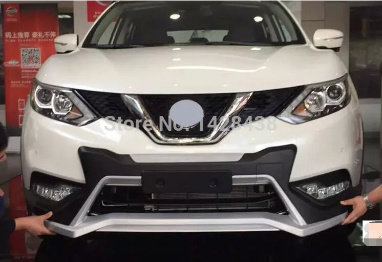 Передний + задний бампер противоскользящая защита для нового NISSAN QASHIQAI 2015 2016|skid