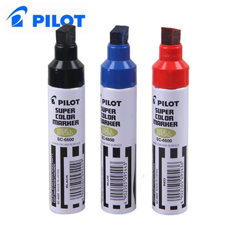 1pcs PILOT SC-6600 Oil Box Head Pen Large Capacity Single Head Marking Pen Coarse Head Logistics Industry Marking Pen Head
1pcs PILOT SC-6600 Oil Box Head Pen Large Capacity Single Head Marking Pen Coarse Head Logistics Industry Marking Pen Head