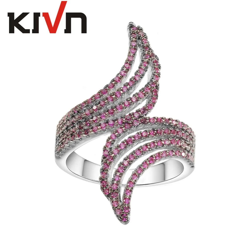 KIVN Fashion Jewelry Delicate CZ Cubic Zirconia Wedding Bridal Engagement Rings for Women Mothers Day Birthday Christmas Gift
KIVN Fashion Jewelry Delicate CZ Cubic Zirconia Wedding Bridal Engagement Rings for Women Mothers Day Birthday Christmas Gift