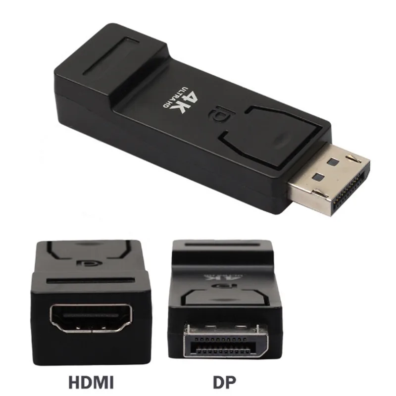 Centechia DisplayPort к HDMI4K разрешение DP HDTV HD 3840x2160 @ 30 Гц с аудио выходом для ПК ноутбука
