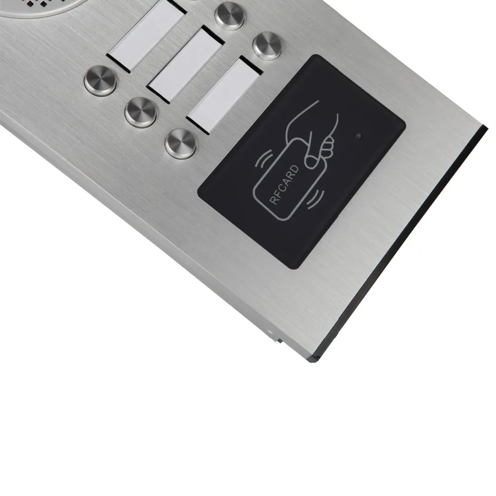YobangSecurity 3 Apartment Wired Video Door Phone Intercom 7"Inch Monitor IR Camera RFID Video Doorbell Kit Supprt RFID Card
YobangSecurity 3 Apartment Wired Video Door Phone Intercom 7"Inch Monitor IR Camera RFID Video Doorbell Kit Supprt RFID Card