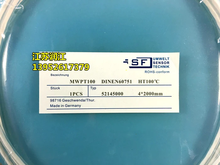 Corrosion Resistant PTFE PT100 Thermocouple / Resistance Temperature Line Temperature Sensor Probe for Acid and Alkali Plating
Corrosion Resistant PTFE PT100 Thermocouple / Resistance Temperature Line Temperature Sensor Probe for Acid and Alkali Plating