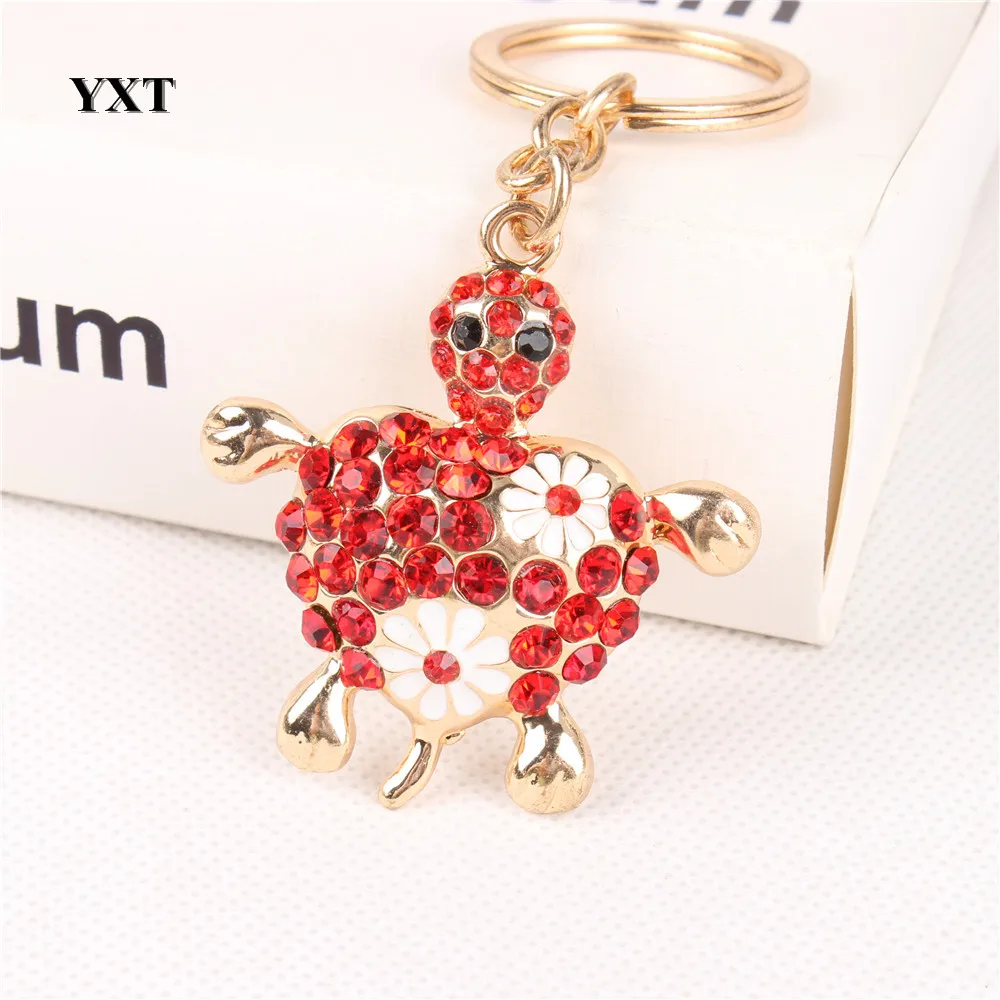 Lovely Tortoise Turtle Creative Cute Red Crystal Charm Pendant Purse Bag Car Key Ring Keychain Favorite New Gift Collection
Lovely Tortoise Turtle Creative Cute Red Crystal Charm Pendant Purse Bag Car Key Ring Keychain Favorite New Gift Collection