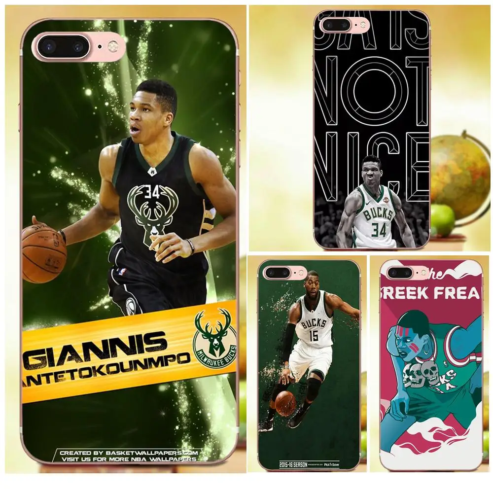Фото Мягкий ТПУ защитный чехол для телефона Giannis Antetokounmpo Samsung Galaxy Note 2 3 4 5 8 9 S3 S4 S5 S6 S7 S8 S9