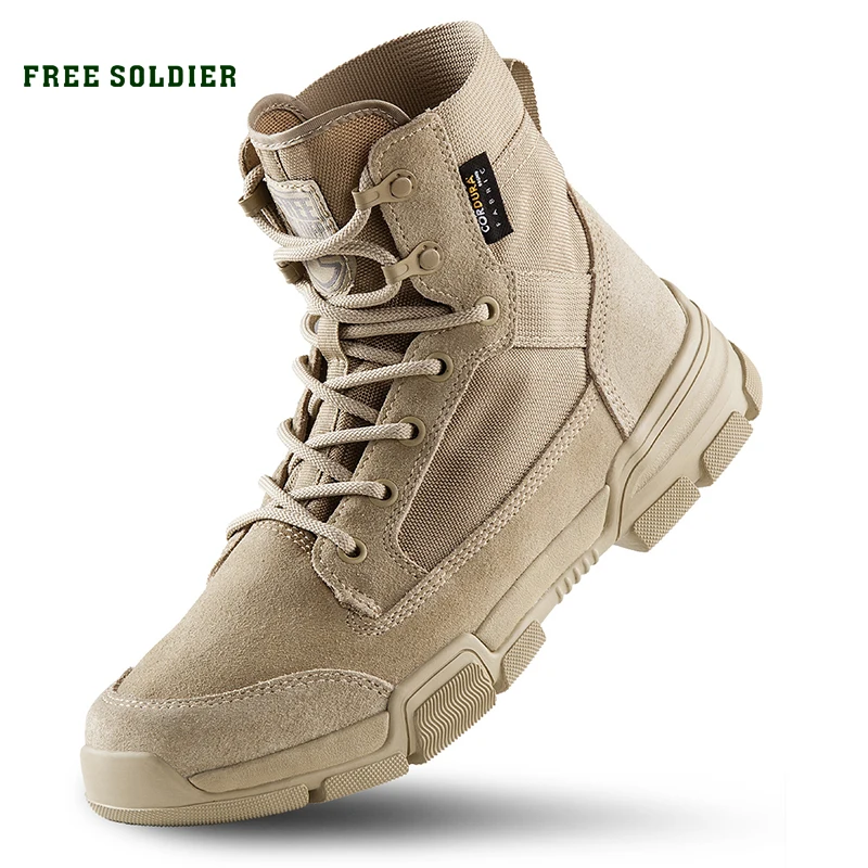 FREE SOLDIER men's tactical wear-resistant boot super lightweight breathable hiking boot
FREE SOLDIER men's tactical wear-resistant boot super lightweight breathable hiking boot