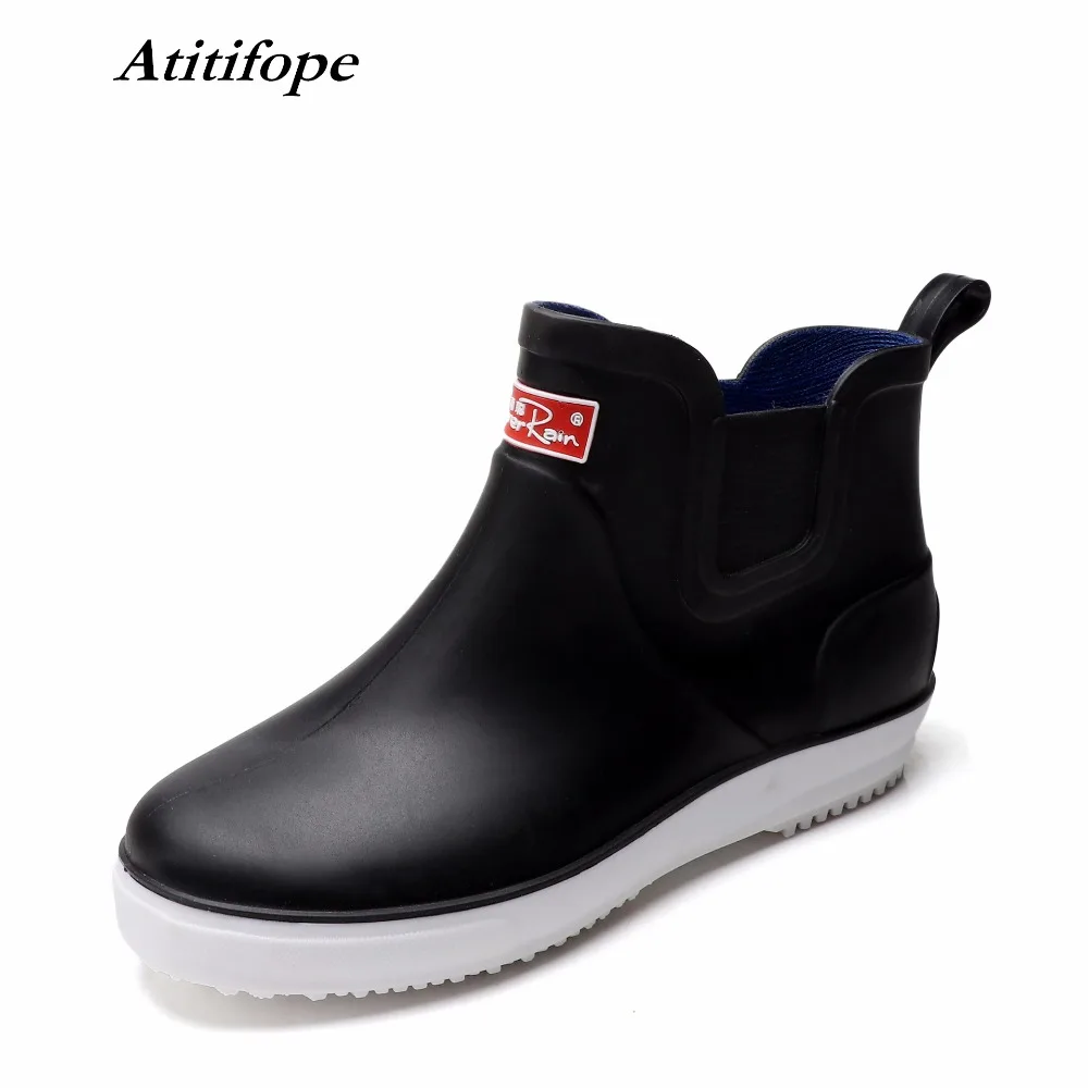 Unisex Rain Fishing Boots Men Chelsea Casual Shoes Non Slip Elastic Mens Short Ankle Booties Men's Waterproof Boots Rain Boots
Unisex Rain Fishing Boots Men Chelsea Casual Shoes Non Slip Elastic Mens Short Ankle Booties Men's Waterproof Boots Rain Boots