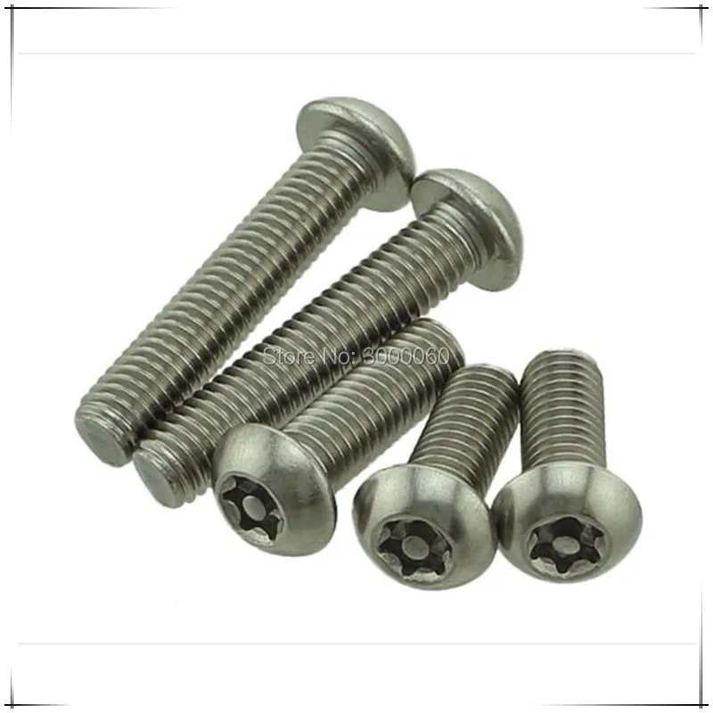 M6 Stainless Steel 304 Six-lobe Pin Pan Head Anti-theft Security Screw 50pcs/lot
M6 Stainless Steel 304 Six-lobe Pin Pan Head Anti-theft Security Screw 50pcs/lot
