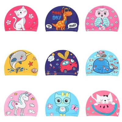 2020 Girls Cartoon Fabric Swimming Cap Swim Pool Beach Protect Ears Hair Bathing Hat For Boys Child Cute Swim Cap
2020 Girls Cartoon Fabric Swimming Cap Swim Pool Beach Protect Ears Hair Bathing Hat For Boys Child Cute Swim Cap