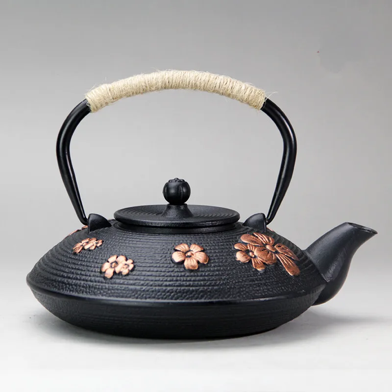 Special price cast iron pot Japanese pig iron pot old iron pot boiled water teapot tea set 800ml
Special price cast iron pot Japanese pig iron pot old iron pot boiled water teapot tea set 800ml