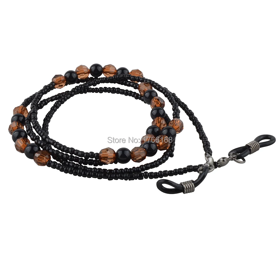 Wholesale 20PCS Newest Black with brown Beaded Glasses Chian Sunglasses Spectacle Beads Cords Strap Holder Neck Simple Strap
Wholesale 20PCS Newest Black with brown Beaded Glasses Chian Sunglasses Spectacle Beads Cords Strap Holder Neck Simple Strap