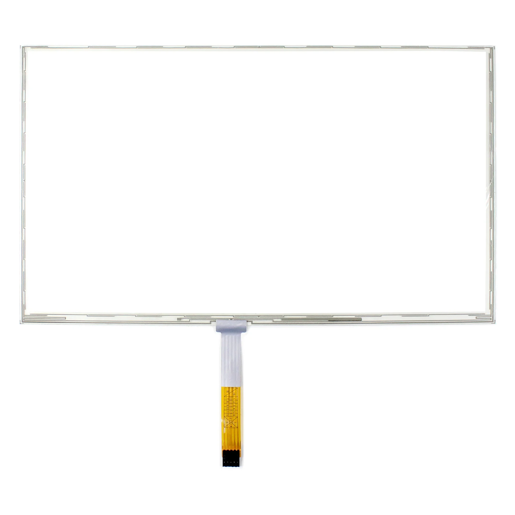 15.6" Resisitve Touch 359mm x 209mm 5-Wire Resistive Touch Panel 15.6inch VS156TP-A2 Work For 15.6inch LCD Screen
15.6" Resisitve Touch 359mm x 209mm 5-Wire Resistive Touch Panel 15.6inch VS156TP-A2 Work For 15.6inch LCD Screen