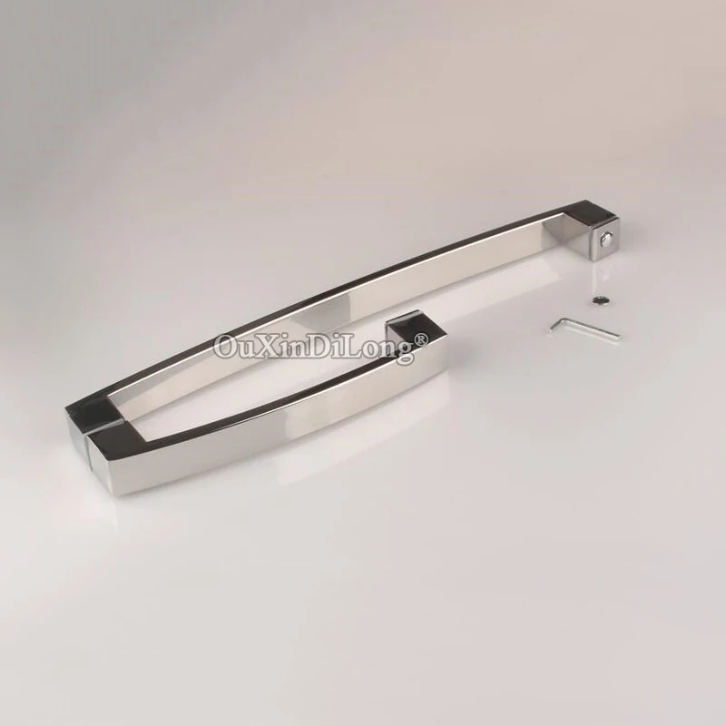 High Quality Stainless Steel Frameless Shower Glass Door Handles L Shape Pull / Push Door Handles Chrome Finished CC 225*425mm
High Quality Stainless Steel Frameless Shower Glass Door Handles L Shape Pull / Push Door Handles Chrome Finished CC 225*425mm
