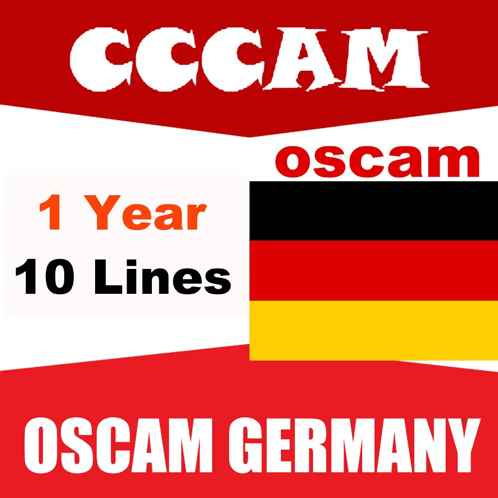 Быстрый и стабильный 1 год OSCAM Германия CCCam Испания Португалия Польша спутниковый