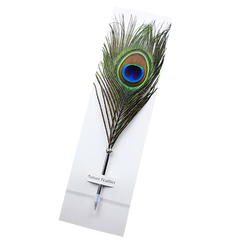 Cheap peacock feather pen Retro DIY beautiful natural feather Calligraphy Writing stationery party Wedding sign in Ballpoint pen
Cheap peacock feather pen Retro DIY beautiful natural feather Calligraphy Writing stationery party Wedding sign in Ballpoint pen