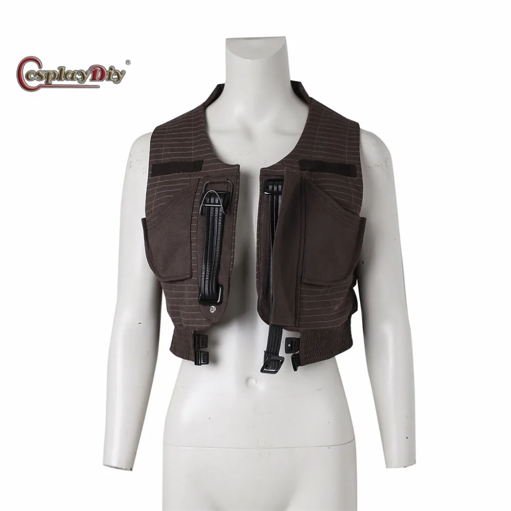 Cosplaydiy Movie Rogue One: A Story Jyn Erso Vest Adult Women Halloween Carnival Cosplay Accessories Custom Made J5
Cosplaydiy Movie Rogue One: A Story Jyn Erso Vest Adult Women Halloween Carnival Cosplay Accessories Custom Made J5