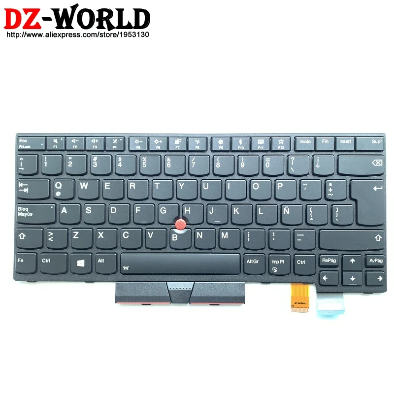 New/Orig ES LAS Latin Spanish Backlit Keyboard for Lenovo Thinkpad T470 A475 T480 A485 Laptop 01AX572 01AX531 01AX490 01HX462
New/Orig ES LAS Latin Spanish Backlit Keyboard for Lenovo Thinkpad T470 A475 T480 A485 Laptop 01AX572 01AX531 01AX490 01HX462