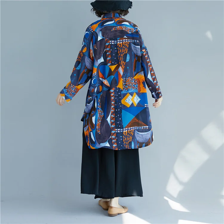 BIG SIZE 4XL Spring Autumn Women Fashion Novelty Print Tops Lady Female Plus Large Short Front Long Back Loose Blouse Shirt
BIG SIZE 4XL Spring Autumn Women Fashion Novelty Print Tops Lady Female Plus Large Short Front Long Back Loose Blouse Shirt